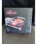 Hell&#39;s Kitchen 2.3 Quart Vacuum Food Marinator - £37.29 GBP