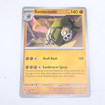 2023 Sandaconda 010/015  McDonald&#39;s Match Battle - Pokemon Card TCG - unplayed - £1.57 GBP