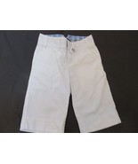 Ralph Lauren Girls White Brushed Cotton Long bermuda shorts 7 NWT - $18.65