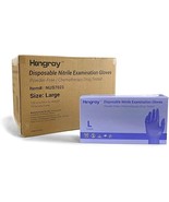 Hongray Disposable Nitrile Examination Gloves Powder Free Size Large 100... - $1,284.70 MXN