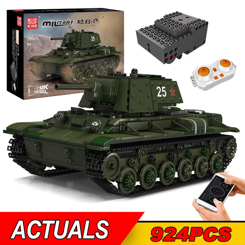 King 20025 technical tank military world war ii russia kv 1 heavy tank building blocks thumbtall