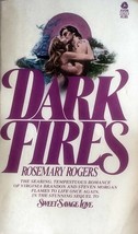 Dark Fires by Rosemary Rogers / 1975 Avon Historical Romance Paperback - £0.88 GBP