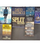 Lot David Baldacci Thrillers HB PB 6 Books - £14.88 GBP
