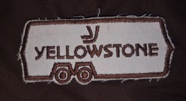 YELLOWSTONE RV CAMPERS EMBROIDERED SEW ON PATCH GULF STREAM  - $13.09