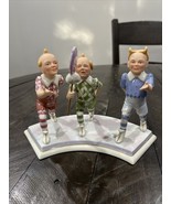 LENOX Retired Wizard of Oz LOLLIPOP MUNCHKINS 24K Gold Accents 2005  RARE - $494.99