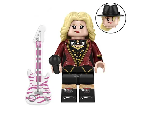 NBT Taylor Swift Eras tour singer Black Hat Custom Toys Movie Minifigures - £4.99 GBP