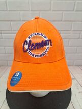 The Game Circle Script Clemson Tigers University Embroid Football Hat Ca... - $12.12