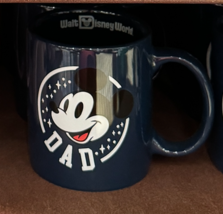 Walt Disney World Dad  Mickey Mouse Castle Ceramic 15 oz Mug Cup NEW
