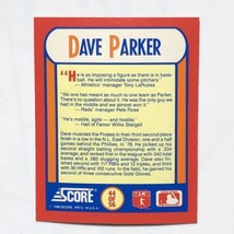 Dave Parker 1990 Score #44 MVPs Magic Motion 3D Hologram MLB Baseball Card - £0.78 GBP