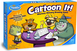 THINKFUL JR~ Cartoon it! - Hilarious Memory Drawing Game - £26.03 GBP