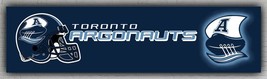 Toronto Argonauts Football Team Banner  2x8ft Argonauts  - $18.00