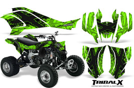 CAN-AM DS450 GRAPHICS KIT CREATORX DECALS STICKERS TRIBALX BLACK-GREEN - $174.55
