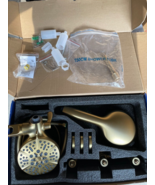 Three Handle Tub and Shower Faucet with Valve Brushed Gold 88059BG - $54.45