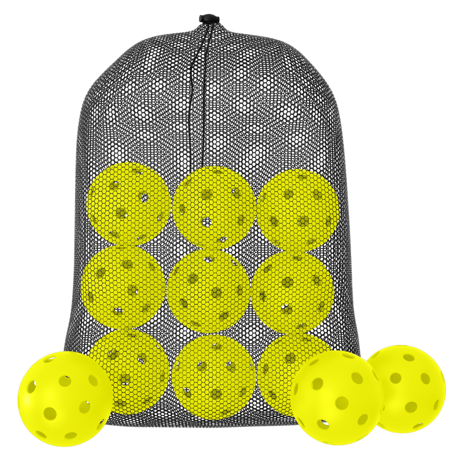 GCA Pro Yellow Indoor Pickleballs 26 Hole USA Approved Tournament Free M... - $9.99+