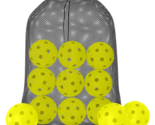GCA Pro Yellow Indoor Pickleballs 26 Hole USA Approved Tournament Free M... - $9.99+