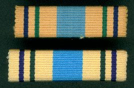 CIRCA 1956-1957, UNITED NATIONS, EMERGENCY FORCES, GAZA STRIP, RIBBONS - $9.85