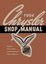 1954 Chrysler Imperial NEW Yorker Shop Service Repair Manual NEW - $100.22