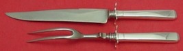 Craftsman by Towle Sterling Silver Steak Carving Set Knife 9 5/8&quot; Fork 8... - £84.85 GBP