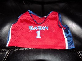 Build A Bear Basketball #1 Jersey Shirt  EUC - $9.49