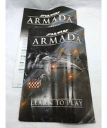 Star Wars Armada Learn To Play And Rules Reference Booklets Only - €11,13 EUR