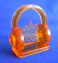 Scene It Jr. Edition Orange Headphones Token Replacement Game Part Pawn Mover - £3.49 GBP