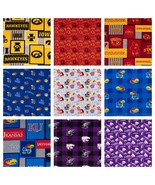 Collegiate Fabric Price By the Yard Various Styles New Set 6 - $24.74 - $30.68