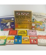 Peanuts 15 Book Lot Charlie Brown Snoopy Comics Charles M. Schulz 60s - ... - £91.92 GBP