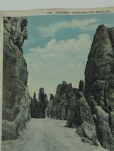 Vintage #115 Highway through the Needles  General Custer State Park. Black Hills - £2.49 GBP