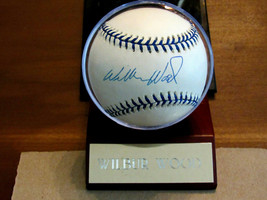 Wilbur Wood A/S Chicago White Sox Signed Auto Joe Dimaggio Oal Baseball Jsa Base - £119.06 GBP