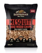Bear Mountain FC94 Mesquite BBQ Wood Chips Bold Smoky Flavor - £14.36 GBP