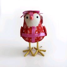 New Target Wondershop Holiday 2022 Christmas Fabric Bird Featherly Frien... - $7.62