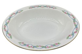 Hall&#39;s Superior Quality Serving Vintage Oval Bowl Rose Pattern 10.5&quot; - $26.00