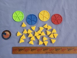 Mouse Trap Compatible Replacement Board Game Cheese 29 Parts Pieces with... - $6.99