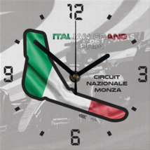 Formula 1 Circuit Canvas Wall Clocks - ITALIA - $30.24+