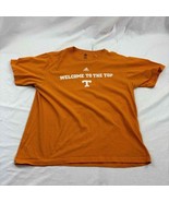 Adidas Unisex Adult T-Shirt Orange Tennessee Volunteers Pullover Graphic XL - £13.14 GBP