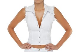 INDRA VEST URBAN Snap buttons Fitted. Shapewear VEST - $23.00