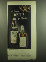 1948 Bell's Scotch Ad - The Bonnie Bell's of Scotland - $18.49