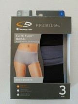 C9 Champion Elite Flex Modal Body Shorts 3 Pair Womens Underwear  XL14-1... - £19.90 GBP