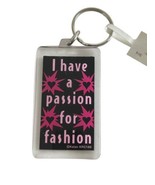 Fashion Key Chain Creative Personality I Have a Passion for Fashion NEW - £7.90 GBP