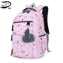 cute school bags for teenage girls korean style school backpack for girls fur ba - £36.28 GBP