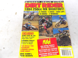 DIRT RIDER Magazine December 1993, 1994 250cc MX Shootout - $15.84