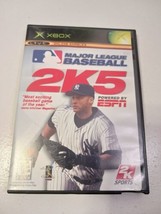 Xbox Major League Baseball 2K5 Video Game With Manual - £1.58 GBP