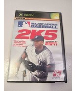 Xbox Major League Baseball 2K5 Video Game With Manual - £1.55 GBP