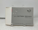 2015 Nissan Altima Sedan Owners Manual Handbook OEM I03B37007 - £39.55 GBP
