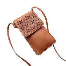 COLORS: BEAUTIFUL BROWN - Multi Mini Transparent Phone And Credit Card Holder Cr - €49,46 EUR