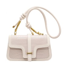 Spring new style women&#39;s shoulder bag stone pattern women&#39;s messenger bag flap d - £43.59 GBP