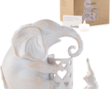 Mother&#39;s Day Elephant Gift for Mom from Daughter for Moms Candle Holder ... - £33.79 GBP