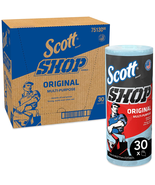 Scott 75130 Shop Roll Towels, DRC, 1-PLY, Blue, 30 Rolls (75130) - €83,86 EUR