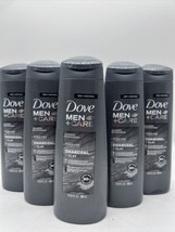 (5) Dove Men + Care Charcoal Clay Plant Based Purifying Fortifying Shampoo 12oz - £19.65 GBP