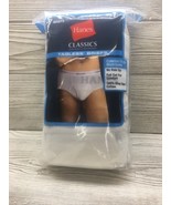 Hanes Mens 7 Tagless Briefs White Classics XL 40-42&quot; Comfort Flex Waistb... - $282.06 MXN
